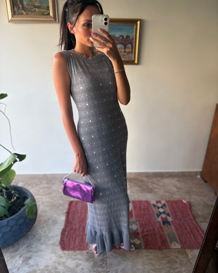 Sandro sleeveless maxi dress 4077