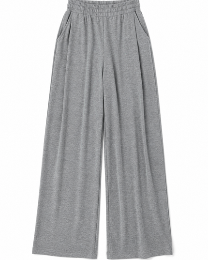 High waisted full cotton sweatpants 4082