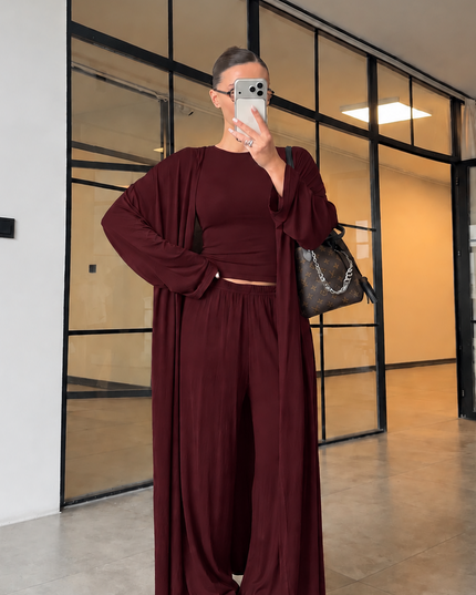 3 piece flowy oversized set 4085