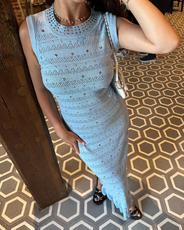 Sandro sleeveless maxi dress 4077