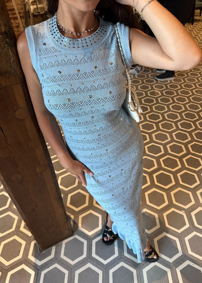Sandro sleeveless maxi dress 4077