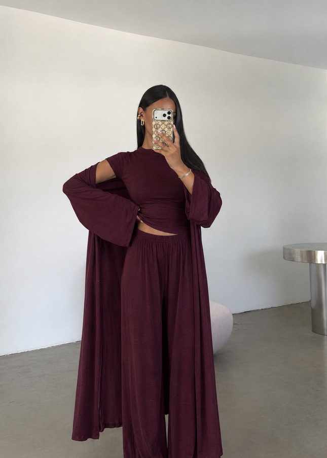 3 piece flowy oversized set 4085