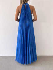 Maxi pleated dress 3006