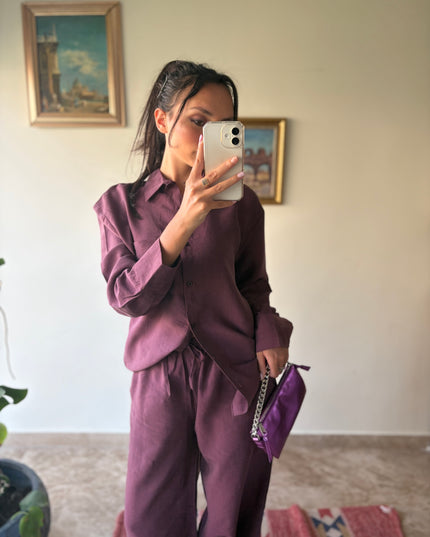 Breathable summer full sleeve set 4078