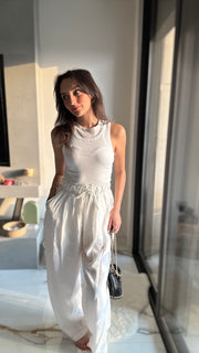 Twin piece tank top 4019
