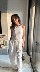 Twin piece tank top 4019