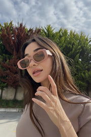 Sunglasses in Black and Pink