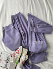 3 pieces long cardigan lounge set 3067