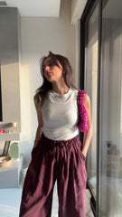 Twin piece tank top 4019
