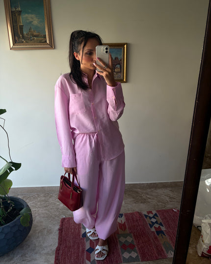 Breathable summer full sleeve set 4078