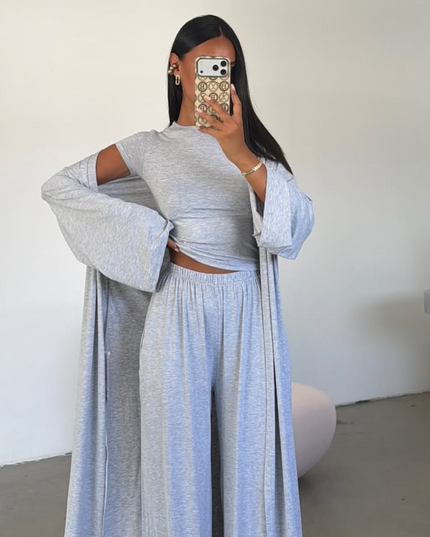 3 piece flowy oversized set 4085