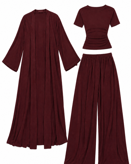 3 piece flowy oversized set 4085