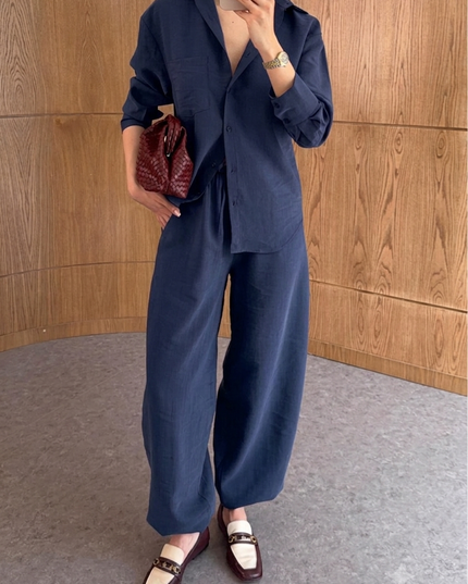 Breathable summer full sleeve set 4078
