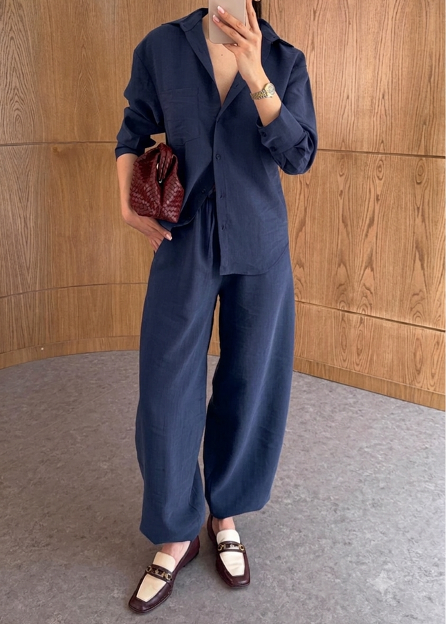 Breathable summer full sleeve set 4078