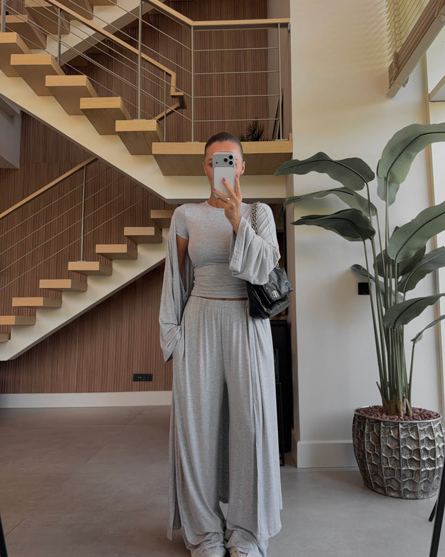 3 piece flowy oversized set 4085