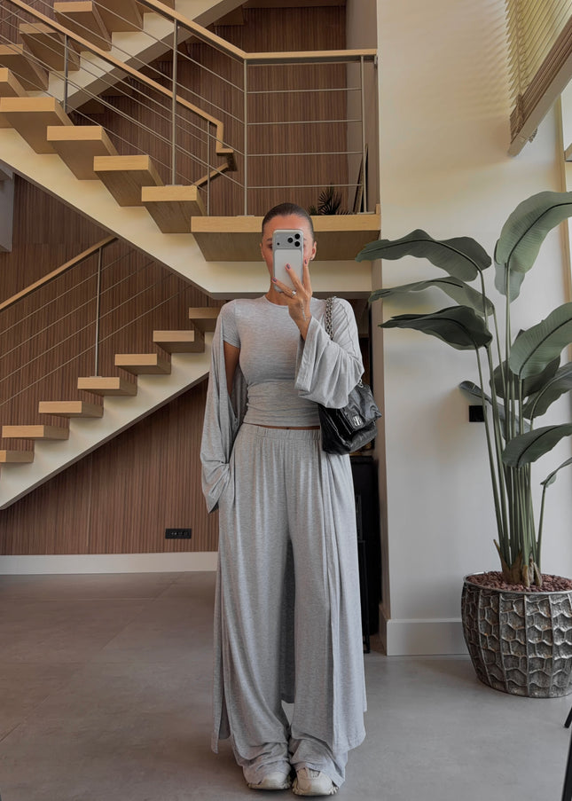 3 piece flowy oversized set 4085