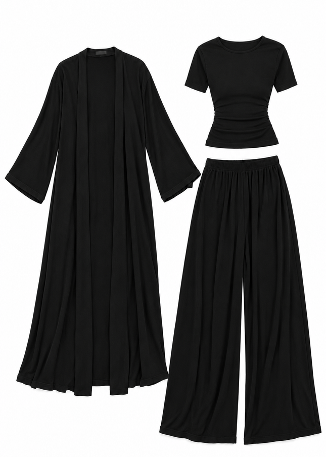 3 piece flowy oversized set 4085