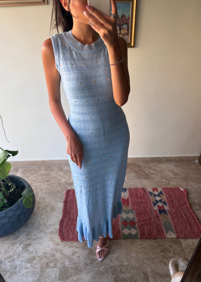 Sandro sleeveless maxi dress 4077