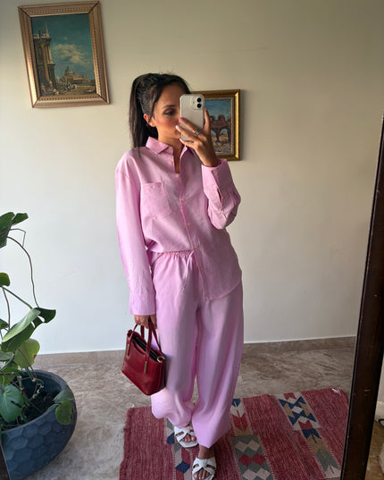 Breathable summer full sleeve set 4078