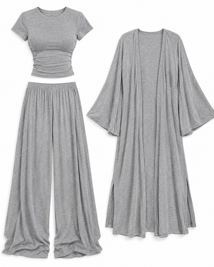3 piece flowy oversized set 4085