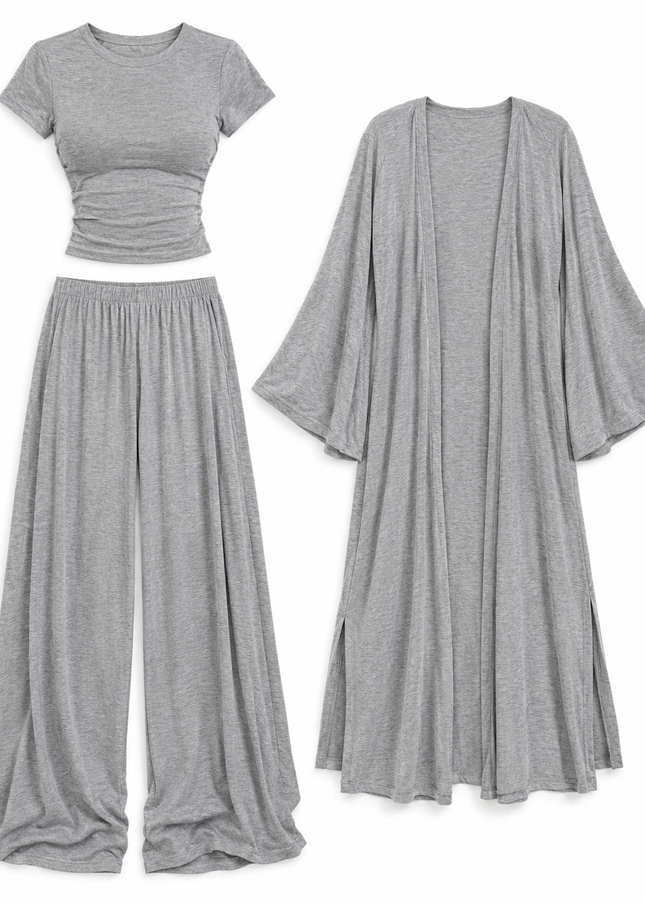 3 piece flowy oversized set 4085
