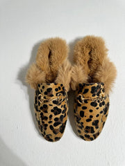 Winter slippers fully fur inside 3059