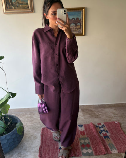 Breathable summer full sleeve set 4078
