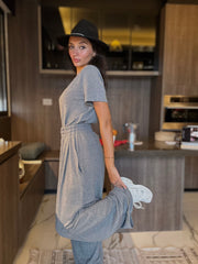 Padded shoulders 2 piece set 4024