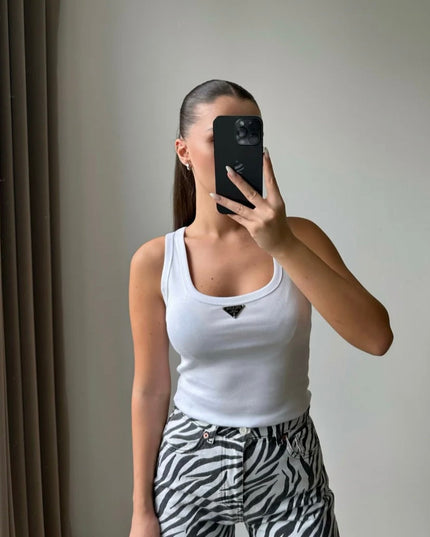 PRADA labelled tank tops in FULL cotton fabric 3089