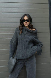 Chunky knit jumper 3079