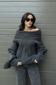 Chunky knit jumper 3079