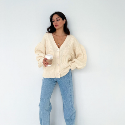 One size soft wool sweater