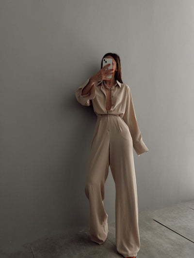 Silk jumpsuit