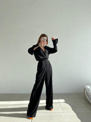 Silk jumpsuit