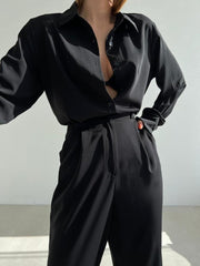 Silk jumpsuit