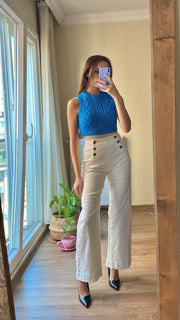 Wide-leg jeans