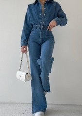 Denim Jumpsuit